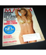 MAXIM Magazine 129 Sept 2008 ANNA KOURNIKOVA NFL Sexiest Cheerleaders Ro... - €11,11 EUR