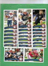 2011 Topps New England Patriots Football Set  - £3.90 GBP