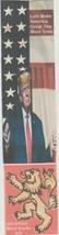 2023 President Donald Trump Lets Make America Great Hard feel Book Mark ... - £3.09 GBP