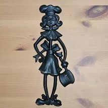 Vtg Sexton MCM Kitchen Metal Wall Art Decor 1971 Woman Chef Cook Housewo... - $20.14