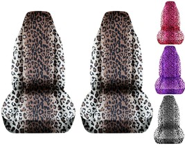 Car seat covers Fits Smart Fortwo 2008-2013 Animal Print, Leopard ,Tiger,ladybug - £58.98 GBP