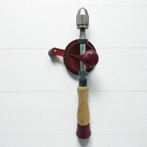 Vintage Hand Drill Egg Beater Style Made Japan Antique Manual Drill Tool - $541.07 MXN