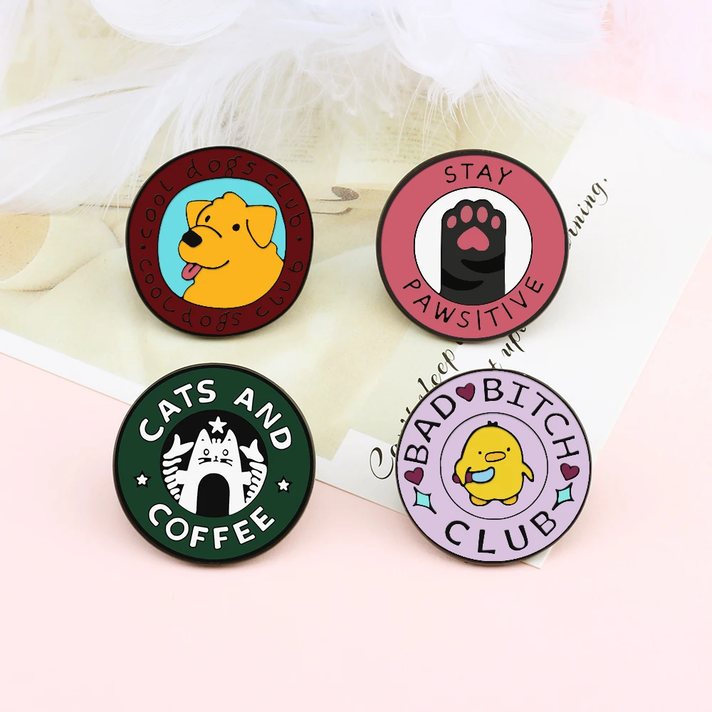 Play Hot Anime Enamel Brooches for Play Cartoon Chick Holding a A Brooch Pin Cut - £23.18 GBP