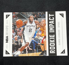 Kawhi Leonard 2012 Panini Hoops Rookie Impact #12 Rookie RC Spurs NBA Clippers - £19.92 GBP