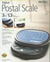 DIGITAL LCD POSTAL SCALE 1 gram .01 kg .10 ounce 3 pound usps ROYAL ds3 ... - $1,311.54 MXN