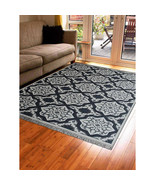 Glitzy Rugs 6 x 9 ft. Hand Knotted Sumak Wool Geometric Area Rug White C... - $454.85