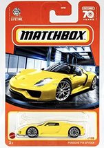 Matchbox Porsche 918 Spyder 77/100 (Yellow) - £7.42 GBP