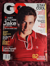 GQ Magazine June 2004 Jake Gyllenhaal Thandie Newton Bobby Valentine - £12.80 GBP