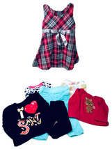 Baby Girls Size 12M Mixed Brands 7 Piece Clothing Lot - $14.95