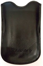 OEM Protective Leather Pocket Pouch  For BlackBerry Pearl 8100 8110 8120 Genuine - £4.60 GBP
