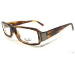 Ray-Ban Eyeglasses Frames RB5051 2144 Brown Horn Shiny Gunmetal Gray 51-... - £59.00 GBP