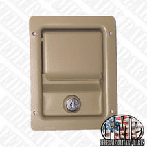 1 Dual LockIng INTERIOR EXTERIOR X-door latches handles fits HUMVEE M998 - $100.18