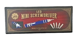 The Original Fun Workshop Led Mini Screwdriver - Magnetic Pen-Style Kit - £9.46 GBP