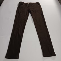 GoGo Star Mid-Rise RN#121773 Women's Brown Stretch Skinny Jeans Size L (28×30) image 10