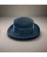 Vintage Arlin 100% Wool Bowler Hat Derby Hat Black Rolled Brim Grosgrain... - $639.34 MXN