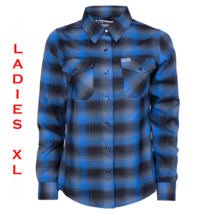 DIXXON FLANNEL x Southern Country Customs Flannel Shirt Collab - Women&#39;s XL - £61.91 GBP