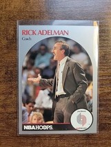 Rick Adelman 1990-1991 NBA Hoops #326 - Portland Trail Blazers- NBA - Fresh Pull - £1.73 GBP