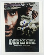 Nicolas Cage Signed Autographed &quot;Windtalkers&quot; Glossy 8x10 Photo - COA Card - £62.47 GBP