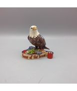 Jim Shore Patriotic Bald Eagle Figurine &quot;HOME OF THE BRAVE&quot;  3&quot; - €11,02 EUR