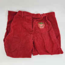 Vintage 1980 Strawberry Shortcake Childrens Kids Youth Size 4 Red Corduroy Pants - £59.99 GBP