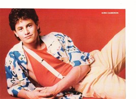 Kirk Cameron teen magazine pinup clipping laying down yellow pants Teen Beat - £2.79 GBP
