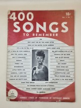 400 Songs to Remember Magazine Vol 2 #1- Rita Hayworth September 1942 - €13,49 EUR