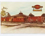 Victoria Station Purveyor of Prime Rib Postcard 1970&#39;s List of Locations - $21.78