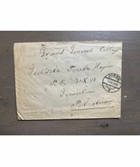 Ancienne couverture de la Pologne à la Palestine 1935 à la Yeshiva - $9.55