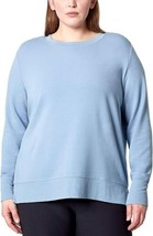 Mondetta Womens Long Sleeve Tunic Size Small Color Ashley Blue - £31.34 GBP