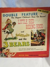 Vintage 1949 Peter Pan Records Little Red Riding 78 #2119 10&quot; Collectors Album - £17.74 GBP