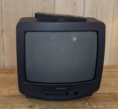 Samsung TXE1370 13&quot; CRT Classic Vintage Gaming Video Game TV w/ Remote C... - £111.77 GBP