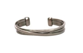Lia Sophia silver tone modernist cuff bracelet - £11.98 GBP