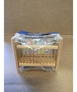 International Classics Dollhouse Miniature Wood Oak Nursery Crib Colorfu... - $29.40 CAD