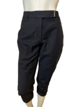 White House Black Market The Slim Crop Black Pants Size 10 - $267.07 MXN