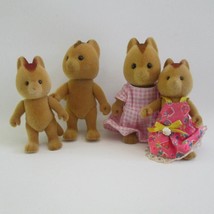 Sylvanian Calico Critters Lot Squirrel Family Forest Families 1985 - £22.93 GBP