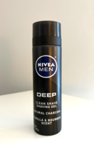 Nivea Men Deep Clean Shave Shaving Gel Natural Charcoal Vanilla &amp; Bourbo... - $26.00