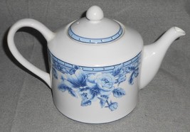 Pts International Interiors Cottage Rose Pattern 40 Oz Teapot Stoneware - £23.45 GBP