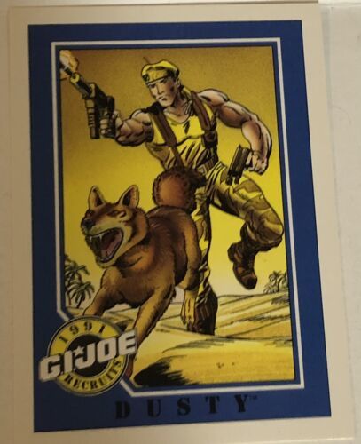 Primary image for GI Joe 1991 Vintage Trading Card #132 Dusty