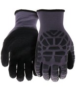 Boss Men&#39;s Black Latex Grip Gloves with MicroArmor Extra Large, 1 Pair - £14.63 GBP
