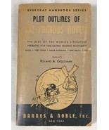 Plot Outlines of 100 Famous Novels Book 1947 Barnes &amp; Noble GUC - $8.59