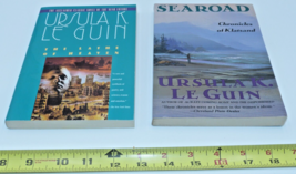 Ursula Le Guin The Lathe of Heaven and Searoad Chronicles of Klatsand 2 book lot - $17.82