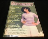 Workbasket Magazine August 1983 Knit a Demure Cotton Pullover, Crochet B... - $7.50