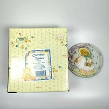 Cherished Teddies Girls With Bonnets Plaque #104140 Faith Wall Plaque 1994 - $9.89