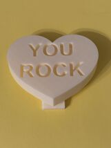 Heart-Shaped 'You Rock' Plaque - $10.00