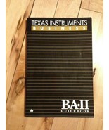 Texas Instruments Business BA II Guidebook USED Paperback Book - £1.32 GBP