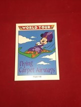 Disney World Tour Replacement Card Flying Carpet Airways 198 - $5.93