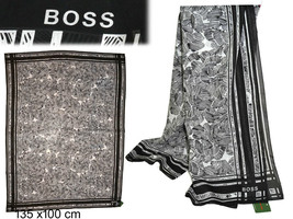HUGO BOSS Scarf 135x100 cm Showroom Sample €130 Less here! HB11 T0P - £40.80 GBP