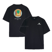 YONEX 23FW Unisex Badminton T-Shirts Casual Apparel Sportswear Black 233TS035U - £36.26 GBP