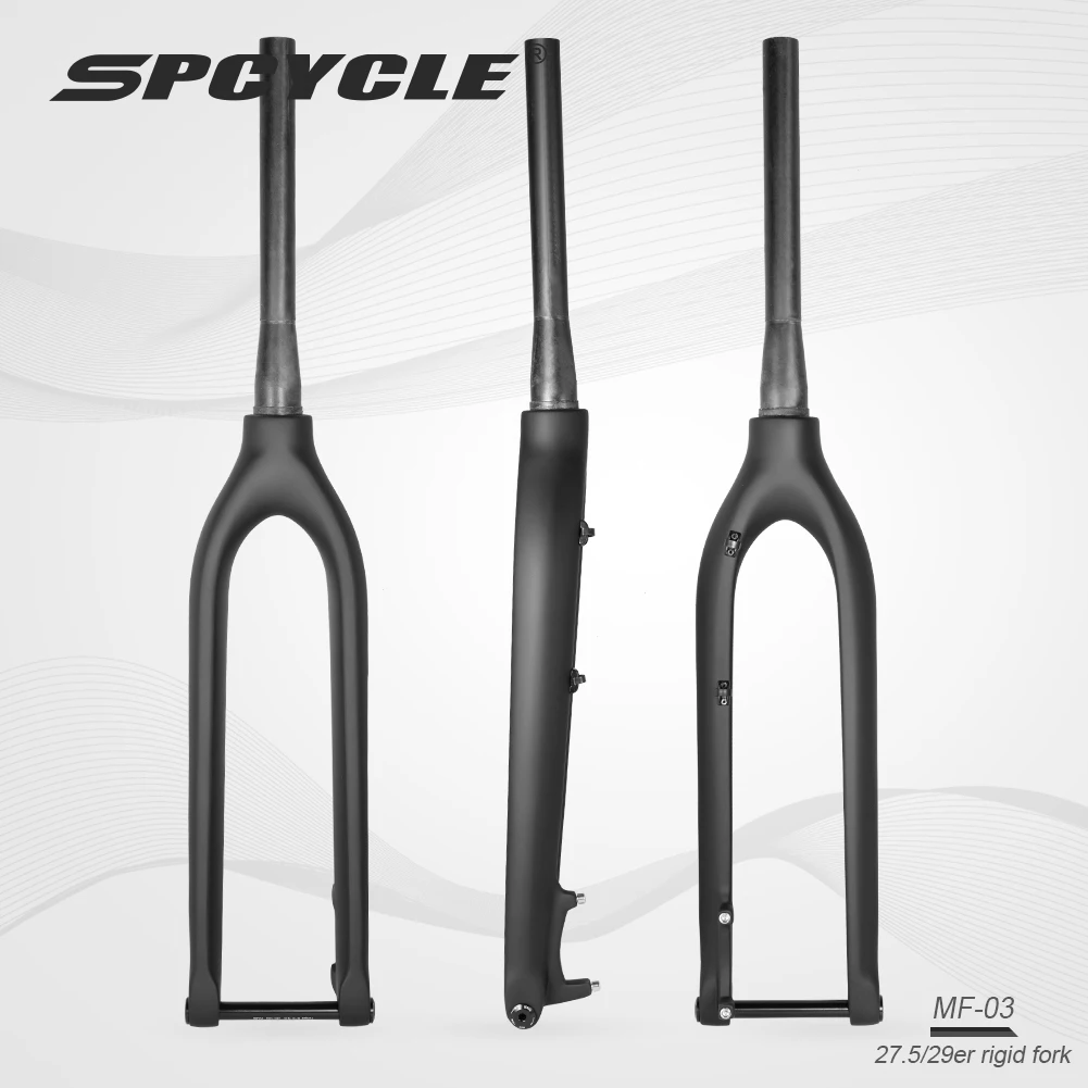 Spcycle 27.5er 29er  Mountain Bike Fork 650B MTB  Forks 15x100mm Thru Axle Taper - £174.66 GBP
