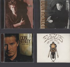 Don Henley &amp; The Eagles / LOT of 4 / CD / End of the Innocence / Inside Job - £14.64 GBP